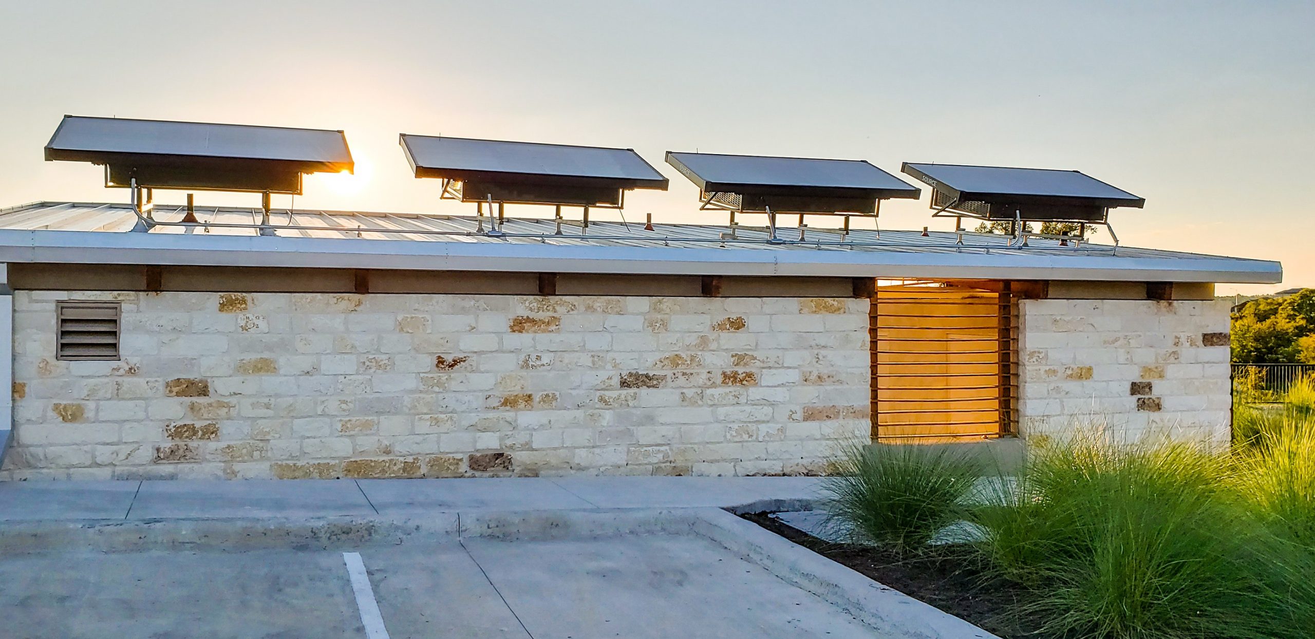 Zero Mass Water Source Hydropanels at Whisper Valley